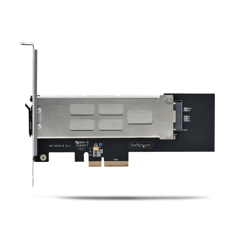 StarTech.com M.2 NVMe SSD naar PCIe x4 Hot-Swap Drive Bay met Verwisselbare Tray voor PCI Express Expansion Slot, Installatie zonder Gereedschap, PCIe