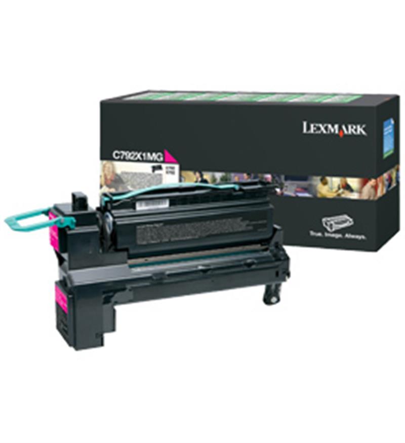 Lexmark C792X1MG tonercartridge Origineel magenta 1 stuk(s)