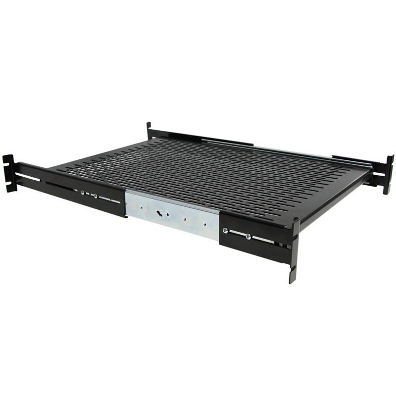 StarTech.com 2U geventileerd, in rack te monteren lade met instelbare diepte 22.7 kg