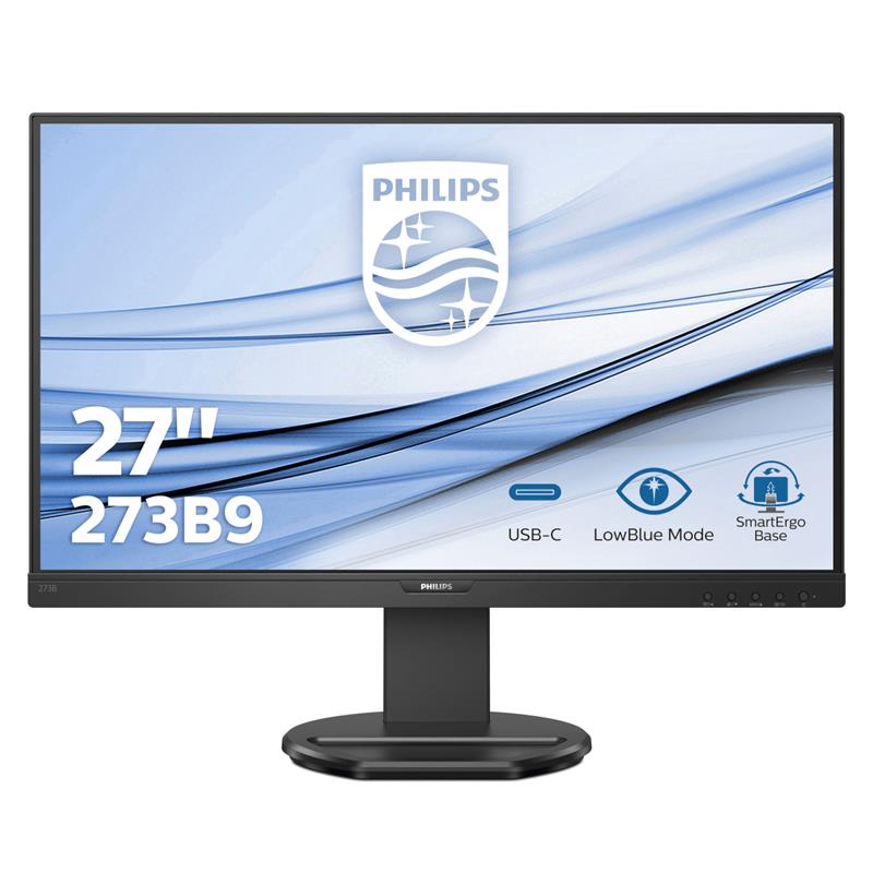 Philips 273B9/00 LED display 68,6 cm (27"") 1920 x 1080 Pixels Full HD LCD Zwart