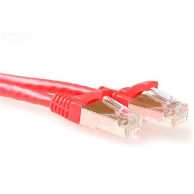 ACT FB6520 netwerkkabel Rood 20 m Cat6a S/FTP (S-STP)