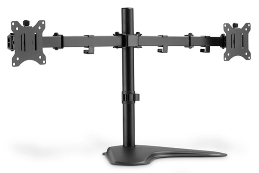 Dual Monitor Stand 15-32inch - 2x 8 kg max - Black