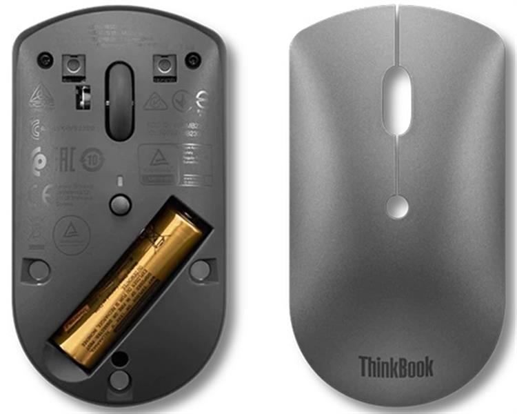 Lenovo ThinkBook muis Ambidextrous Bluetooth Optisch 2400 DPI