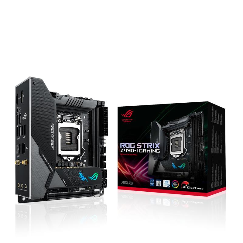 ASUS ROG STRIX Z490-I GAMING LGA 1200 Mini ITX Intel Z490