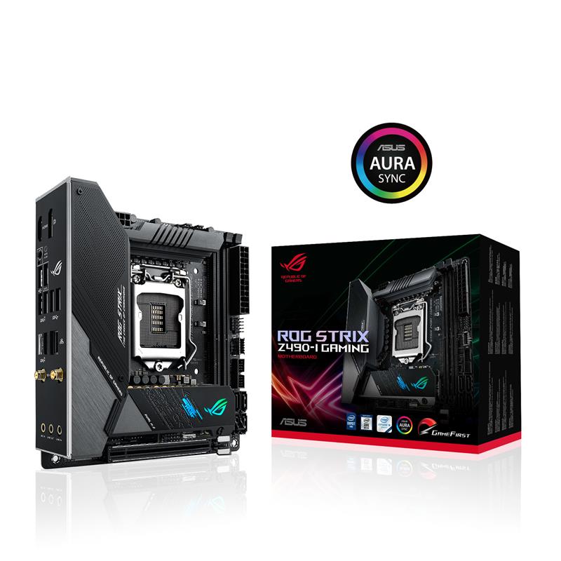 ASUS ROG STRIX Z490-I GAMING LGA 1200 Mini ITX Intel Z490