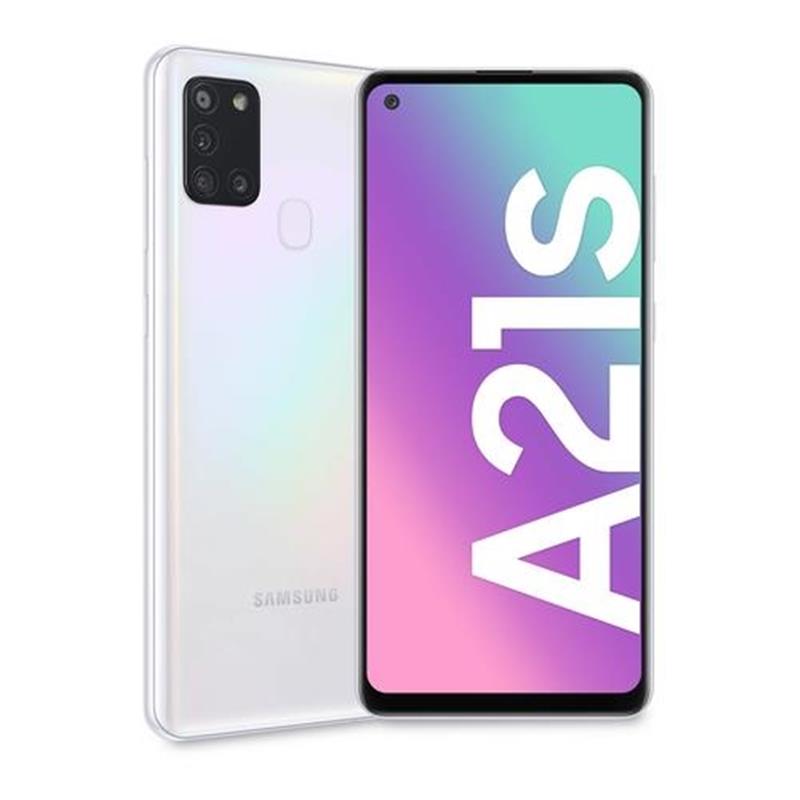 Samsung Galaxy A21s SM-A217F 16,5 cm (6.5"") Dual SIM Android 10.0 4G USB Type-C 3 GB 32 GB 5000 mAh Wit