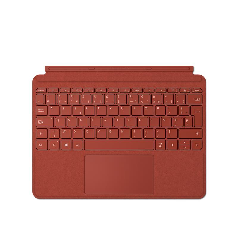 Microsoft Surface Go Type Cover Rood Microsoft Cover port AZERTY Frans