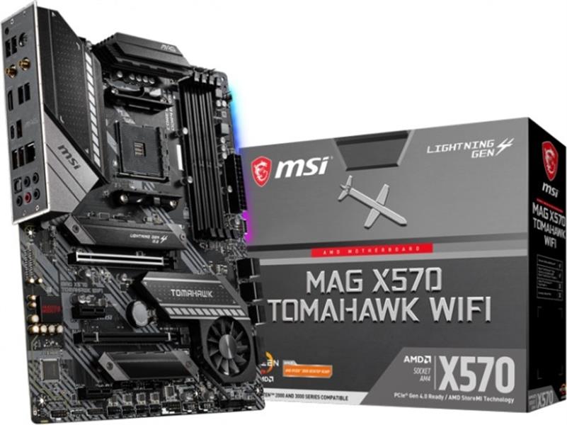 MSI MAG X570 TOMAHAWK WIFI AMD X570 Socket AM4 ATX