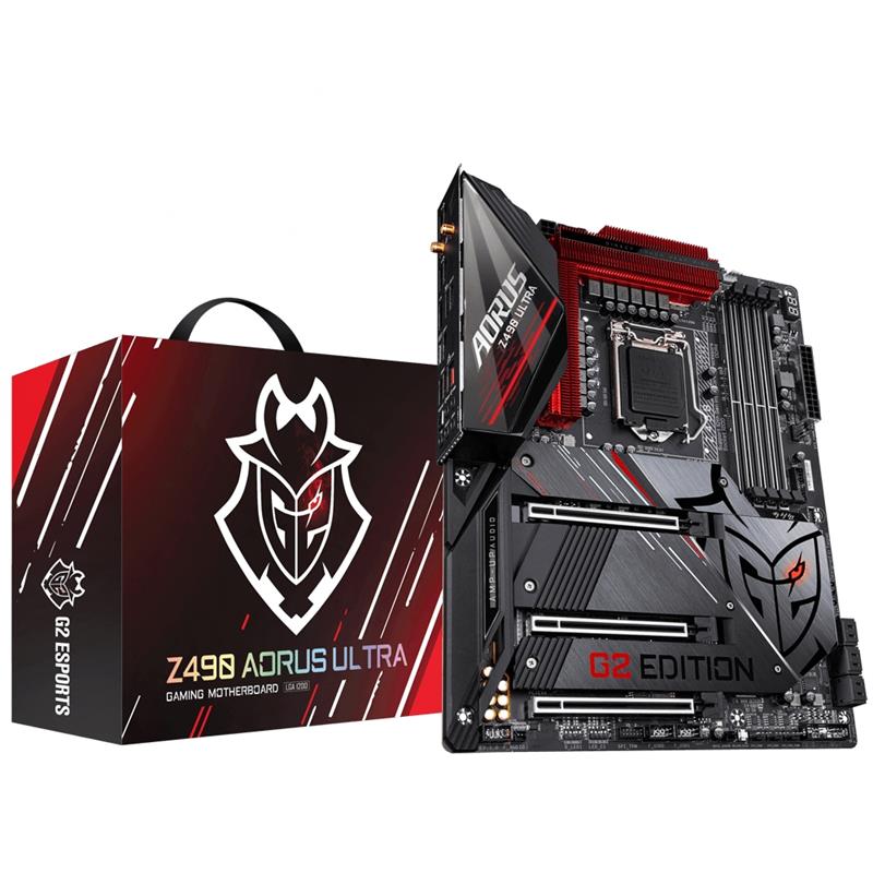 Gigabyte Z490 AORUS ULTRA G2 Intel Z490 Express LGA 1200 (Socket H5) ATX