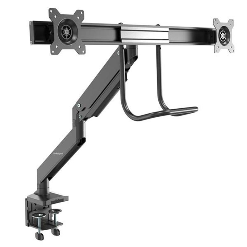 StarTech.com Monitor arm voor 2 schermen heavy duty bureaudoorvoer / bureauklem bevestiging