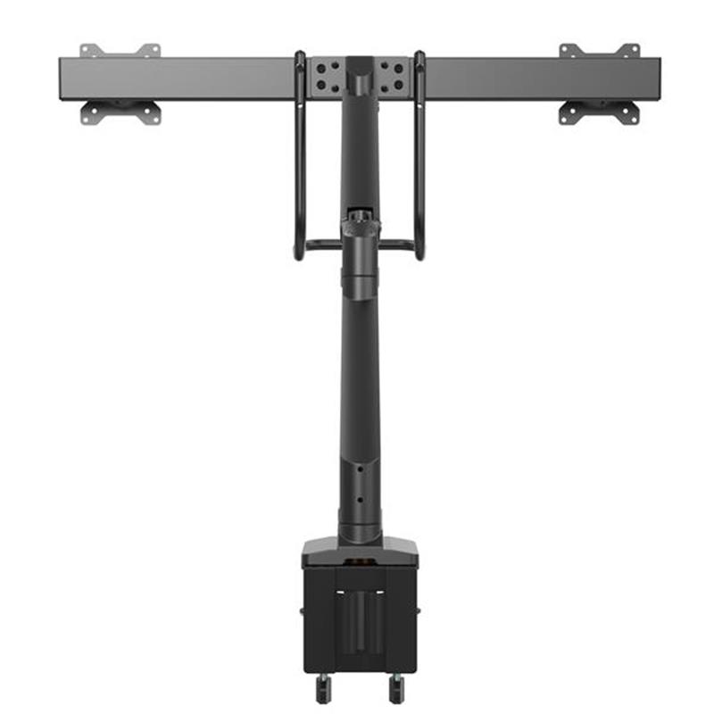 StarTech.com Monitor arm voor 2 schermen heavy duty bureaudoorvoer / bureauklem bevestiging