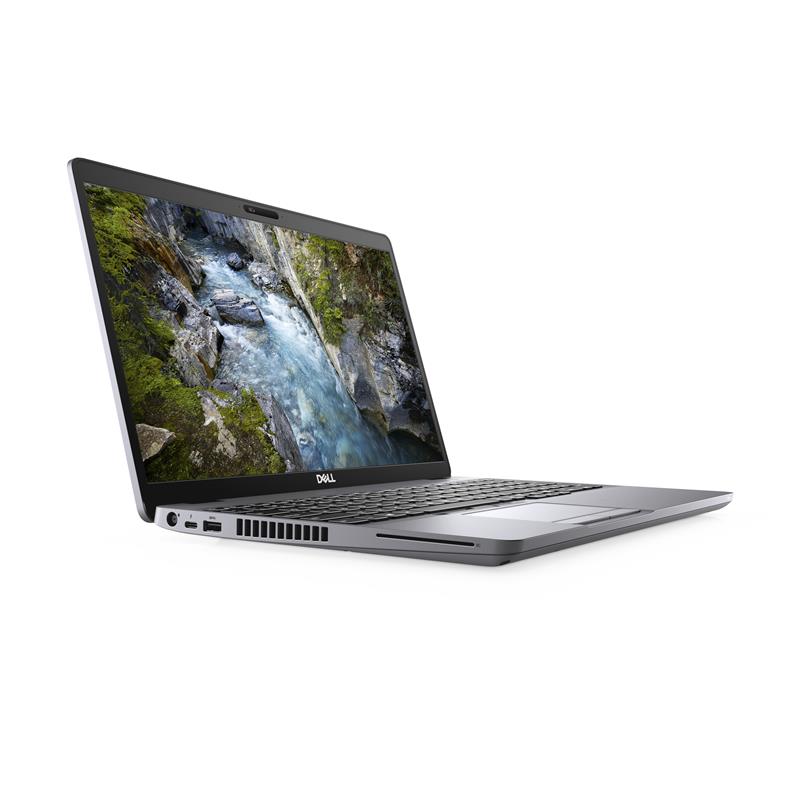DELL Precision 3550 Mobiel werkstation Grijs 39,6 cm (15.6"") 1920 x 1080 Pixels Intel® 10de generatie Core™ i7 8 GB DDR4-SDRAM 256 GB SSD NVIDIA Quad