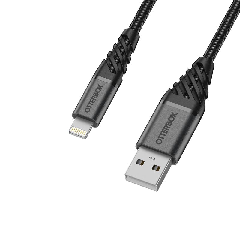 OtterBox Premium Cable USB A-Lightning 1M, zwart