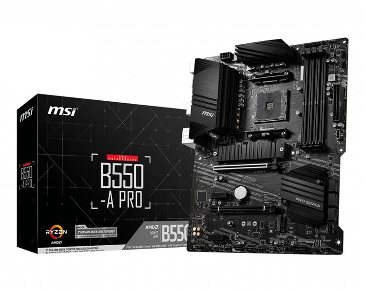 MSI B550-A Pro Socket AM4 ATX AMD B550