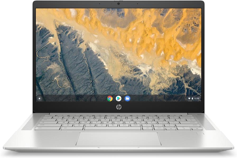 HP Chromebook Pro c640 Aluminium, Zilver 35,6 cm (14"") 1920 x 1080 Pixels Touchscreen Intel® 10de generatie Core™ i5 8 GB DDR4-SDRAM 64 GB eMMC Wi-Fi