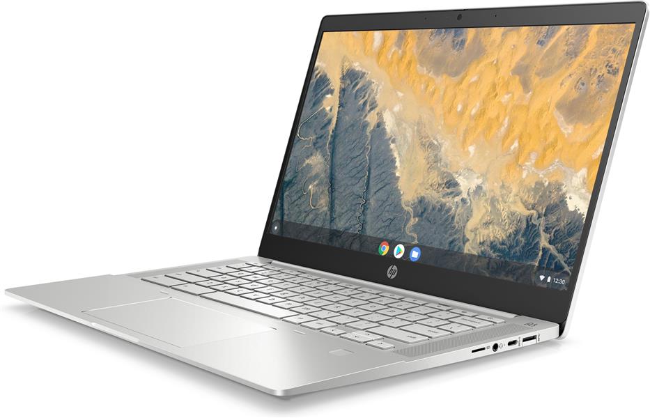 HP Chromebook Pro c640 Aluminium, Zilver 35,6 cm (14"") 1920 x 1080 Pixels Touchscreen Intel® 10de generatie Core™ i5 8 GB DDR4-SDRAM 64 GB eMMC Wi-Fi