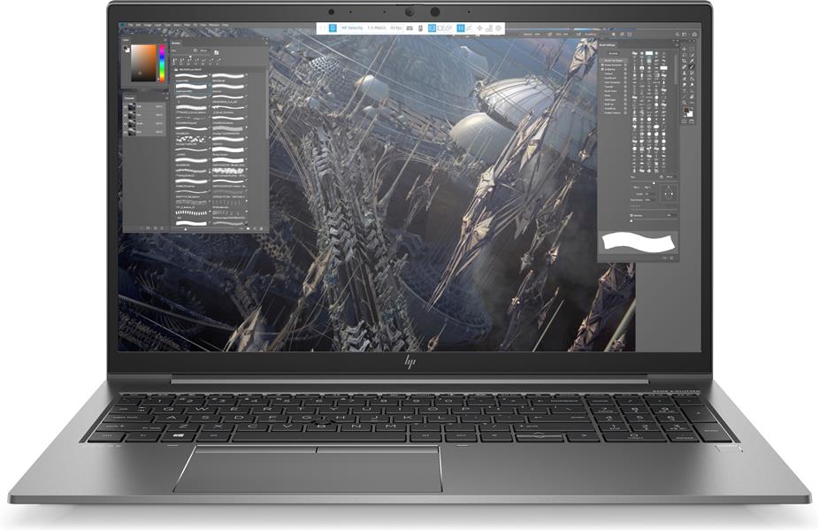 HP ZBook Firefly 15 G7 Mobiel werkstation Grijs 39,6 cm (15.6"") 1920 x 1080 Pixels Intel® 10de generatie Core™ i7 16 GB DDR4-SDRAM 512 GB SSD NVIDIA 