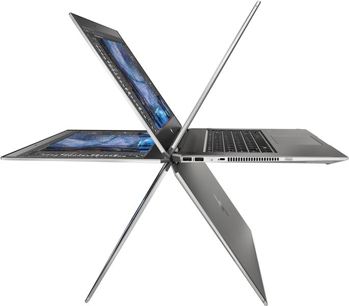 HP ZBook Studio x360 G5 Mobiel werkstation Zilver 39,6 cm (15.6"") 1920 x 1080 Pixels Touchscreen Intel® 9de generatie Core™ i7 16 GB DDR4-SDRAM 512 G