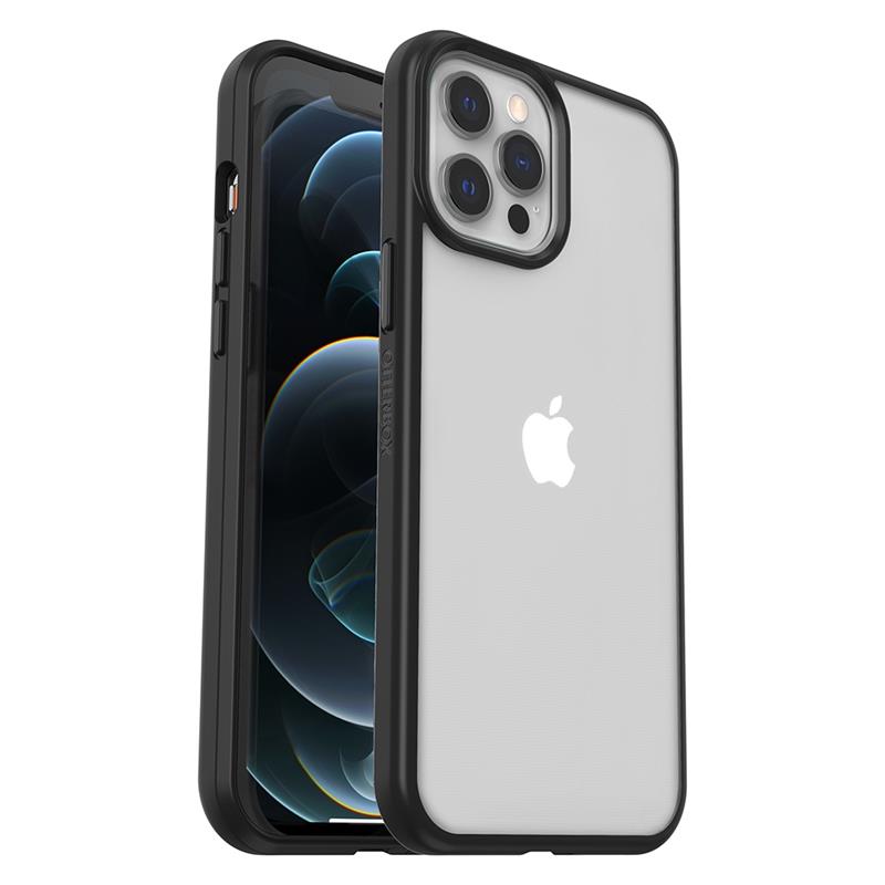 OtterBox React Series Apple iPhone 12 Pro Max Clear Black