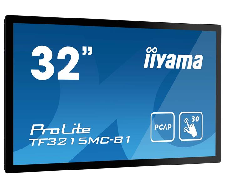 iiyama ProLite TF3215MC-B2 computer monitor 80 cm (31.5"") 1920 x 1080 Pixels Full HD LED Touchscreen Kiosk Zwart