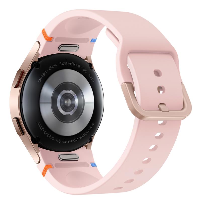 Samsung Galaxy Watch FE 3,05 cm (1.2"") AMOLED 40 mm Digitaal 396 x 396 Pixels Touchscreen Roze goud Wifi GPS