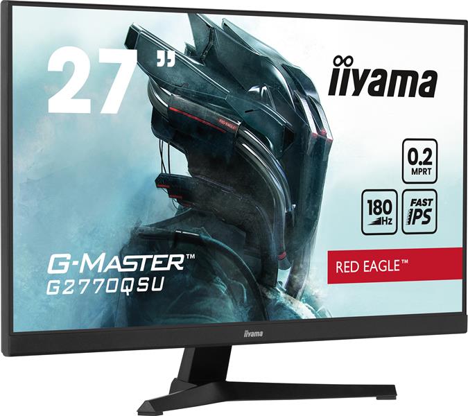 iiyama G-MASTER G2770QSU-B6 computer monitor 68,6 cm (27"") 2560 x 1440 Pixels Wide Quad HD LED Zwart