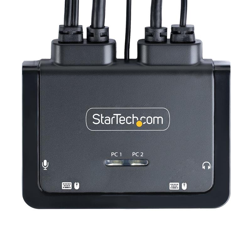 StarTech.com C2-H46-UAC-CBL-KVM KVM-switch Zwart