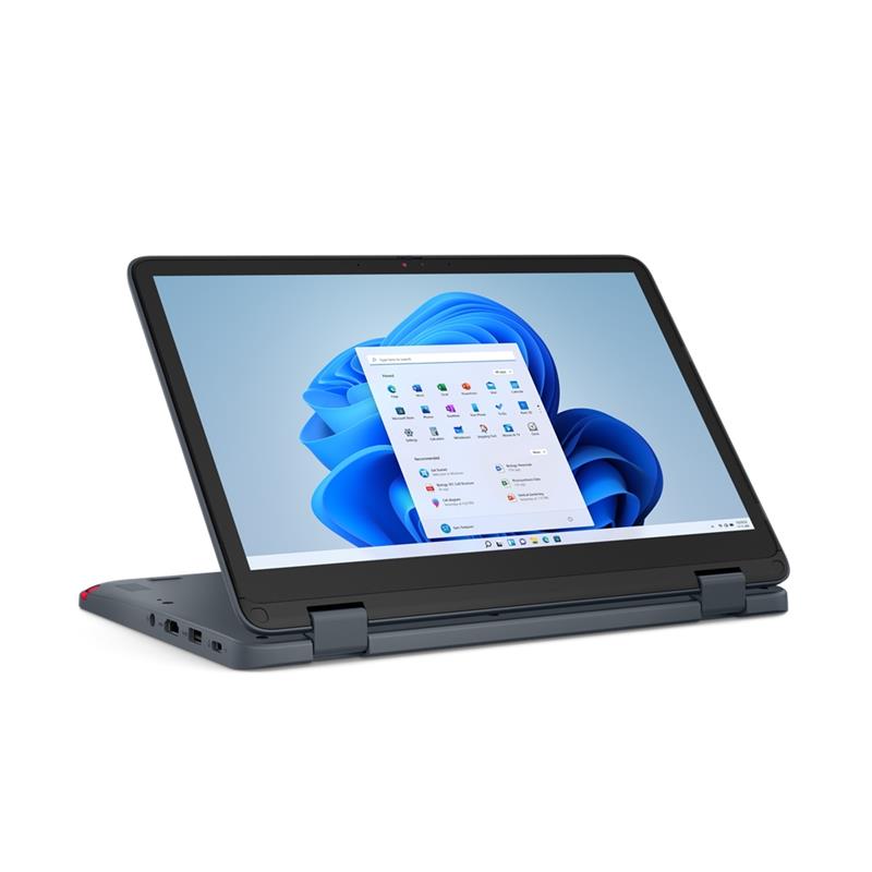 Lenovo 300w Yoga Gen 4 Hybride (2-in-1) 29,5 cm (11.6"") Touchscreen HD Intel® N N100 4 GB LPDDR5-SDRAM 128 GB SSD Wi-Fi 6 (802.11ax) Windows 11 Pro A