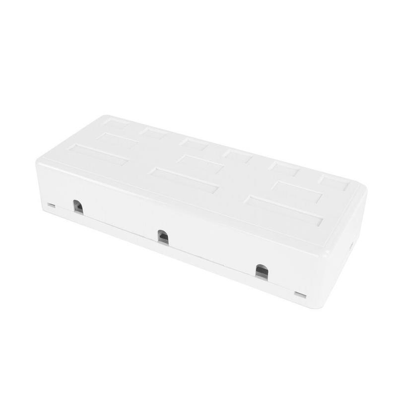 ACT Unloaded Surface keystone mount box voor 6 keystone jacks