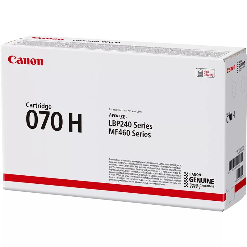 Canon 070H tonercartridge 1 stuk(s) Origineel Zwart