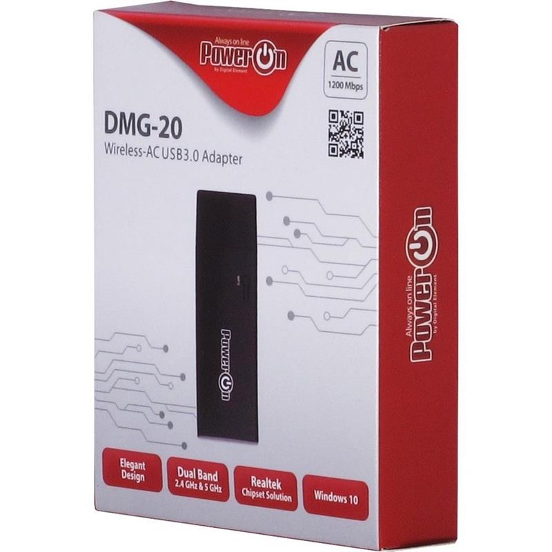 Inter-Tech DMG-20 WLAN 867 Mbit/s