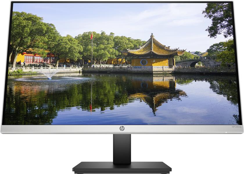 HP 24mq 60,5 cm (23.8"") 2560 x 1440 Pixels Quad HD LCD Zwart, Zilver