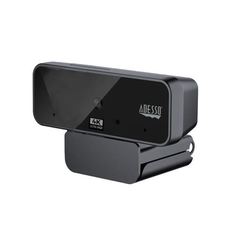 Adesso CyberTrack H6 webcam 8 MP 3880 x 2160 Pixels USB 2.0 Zwart