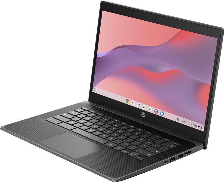 HP Chromebook Fortis 14 G11 35,6 cm (14"") Full HD Intel® N N100 8 GB LPDDR5-SDRAM 64 GB eMMC Wi-Fi 6E (802.11ax) ChromeOS Grijs