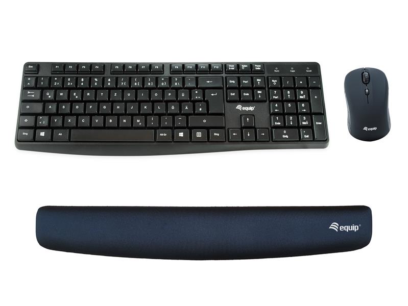Equip Keyboard Wrist Rest polssteun Traagschuim Zwart