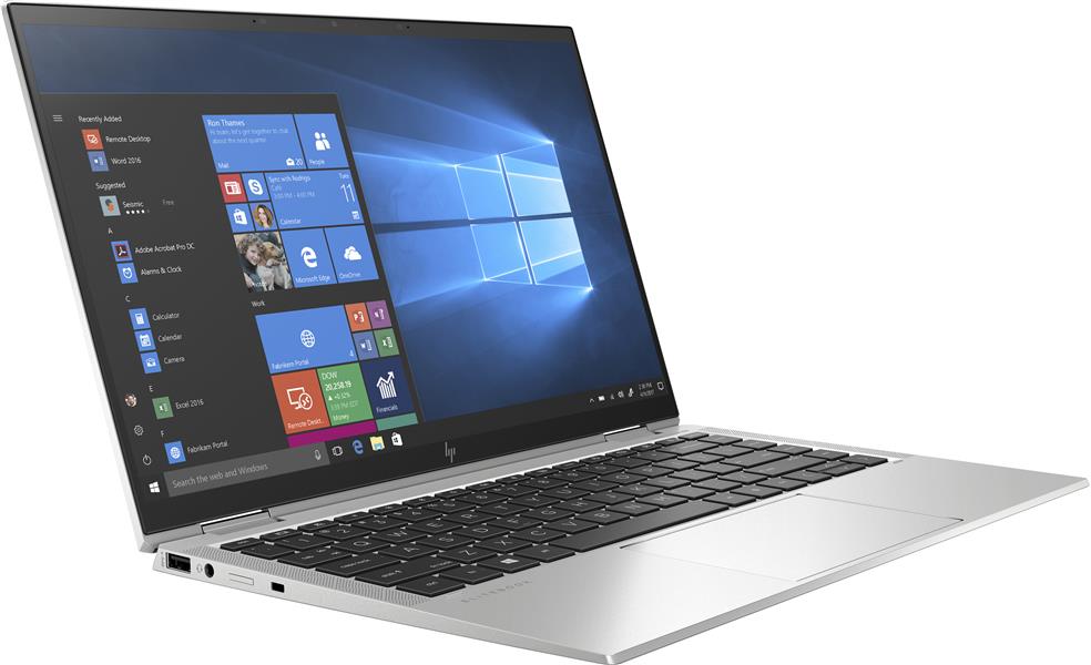 HP EliteBook x360 1040 G7 Ultra-draagbaar Zilver 35,6 cm (14"") 1920 x 1080 Pixels Touchscreen Intel® 10de generatie Core™ i7 8 GB LPDDR4-SDRAM 256 GB
