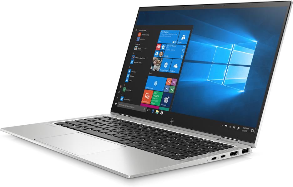 HP EliteBook x360 1040 G7 Ultra-draagbaar Zilver 35,6 cm (14"") 1920 x 1080 Pixels Touchscreen Intel® 10de generatie Core™ i7 8 GB LPDDR4-SDRAM 256 GB
