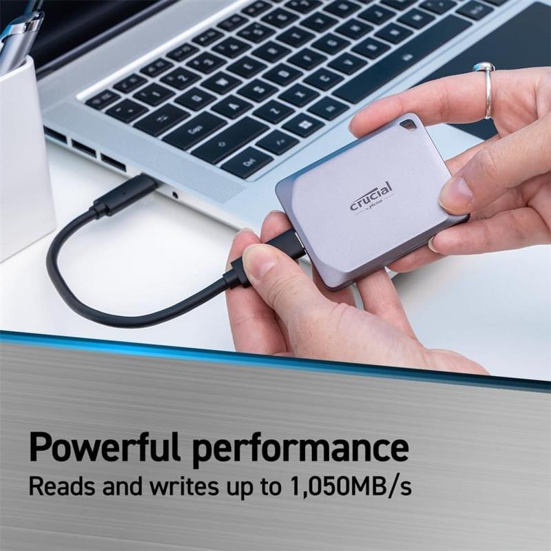 SSD Crucial X9 PRO 2 TB Zwart