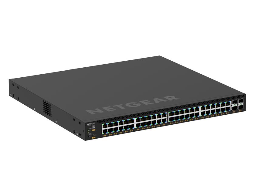 NETGEAR M4350-48G4XF Managed L3 Gigabit Ethernet (10/100/1000) Power over Ethernet (PoE) 1U Zwart