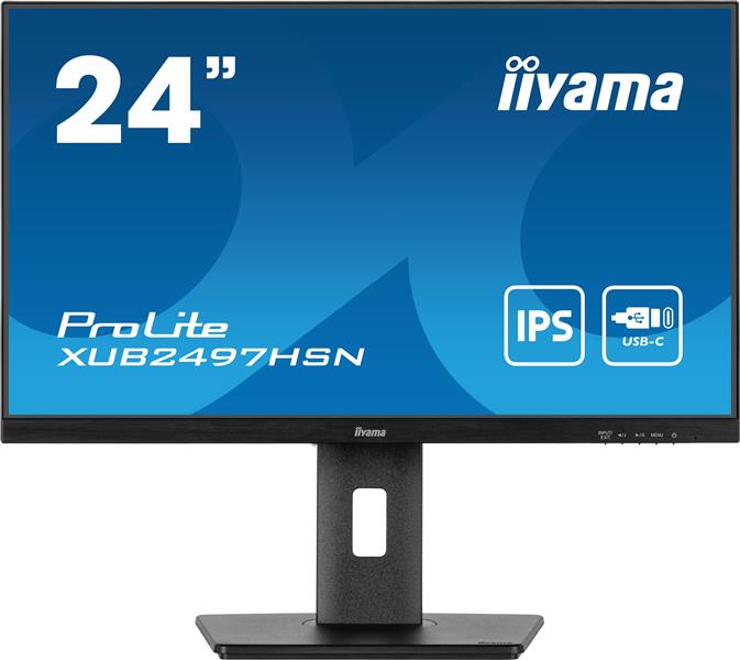 iiyama ProLite XUB2497HSN-B2 computer monitor 60,5 cm (23.8"") 1920 x 1080 Pixels Full HD LED Zwart