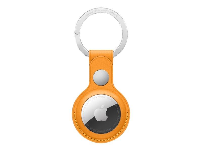 APPLE AirTag Leather Key Ring CalifPoppy
