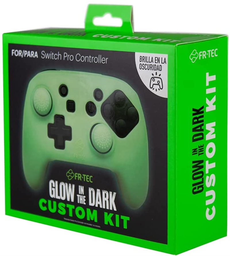 FR-TEC Nintendo Switch pro controller siliconen skin Glow in the Dark