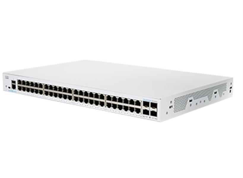 Cisco CBS350-48T-4X-EU netwerk-switch Managed L2/L3 Gigabit Ethernet (10/100/1000) Zilver