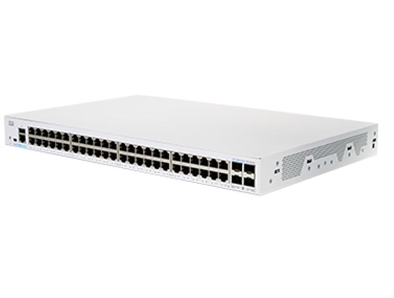 Cisco CBS350-48T-4G-EU netwerk-switch Managed L2/L3 Gigabit Ethernet (10/100/1000) Zilver