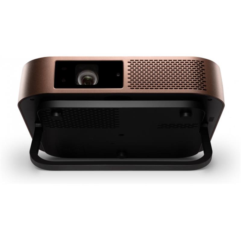 Viewsonic M2 beamer/projector Projector met normale projectieafstand 1200 ANSI lumens LED 1080p (1920x1080) 3D Zwart, Goud