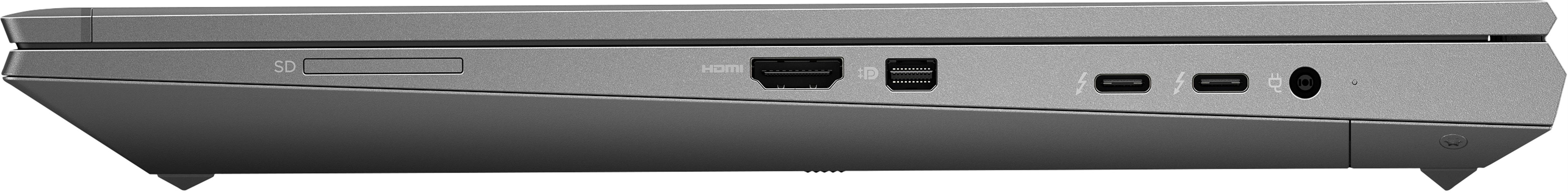 HP ZBook Fury 15 G7 Mobiel werkstation Zilver 39,6 cm (15.6"") 1920 x 1080 Pixels Intel® 10de generatie Core™ i7 32 GB DDR4-SDRAM 1000 GB SSD NVIDIA Q