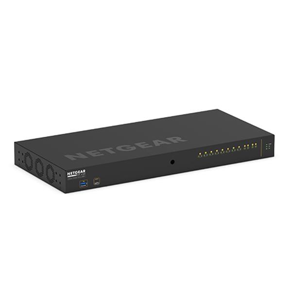 Netgear M4250-10G2XF-PoE+ Managed L2/L3 Gigabit Ethernet (10/100/1000) Zwart 1U Power over Ethernet (PoE)