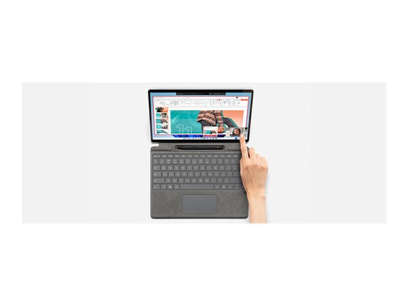 Microsoft Surface Pro 8 4G LTE 256 GB 33 cm (13"") Intel® 11de generatie Core™ i7 16 GB Wi-Fi 6 (802.11ax) Windows 10 Pro Platina