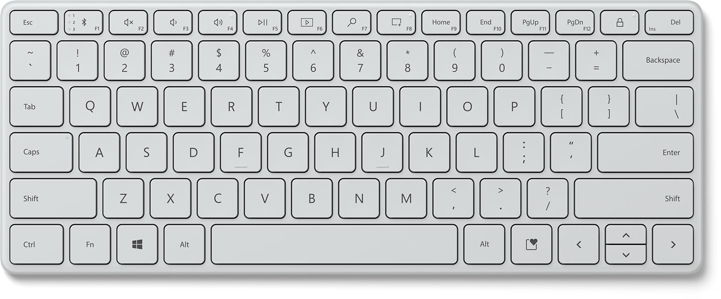 Microsoft 21Y-00038 toetsenbord Bluetooth QWERTY Engels Wit