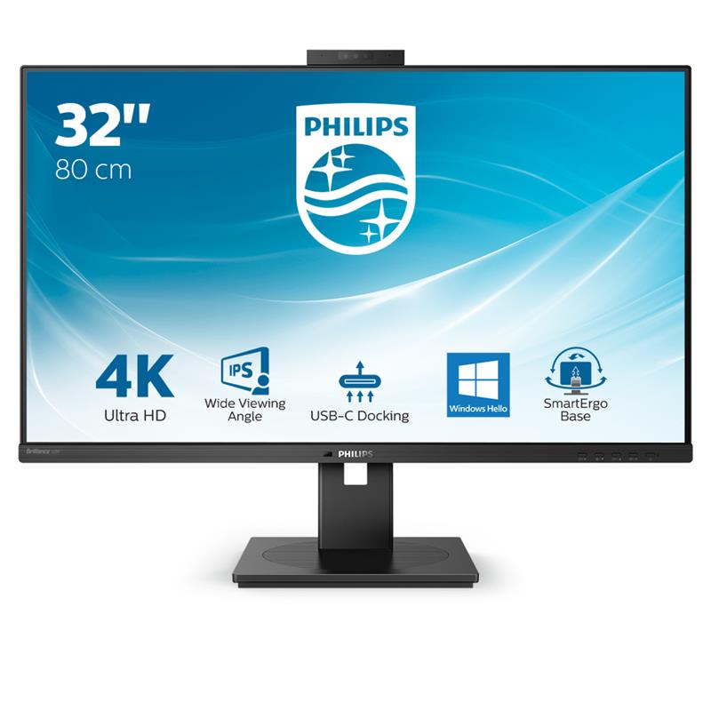 Philips P Line 329P1H/00 LED display 80 cm (31.5"") 3840 x 2160 Pixels 4K Ultra HD Zwart